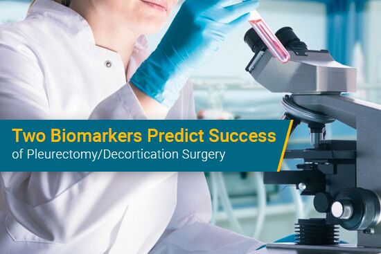 biomarkers predict surgery for mesothelioma