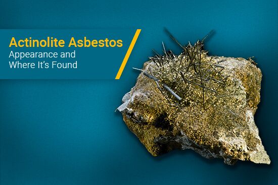 actinolite asbestos rock