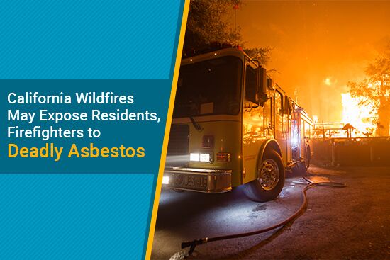 California wildfires and asbestos exposure