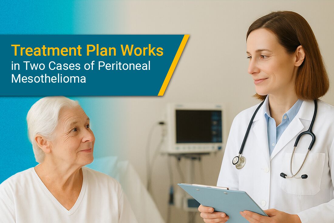 doctor talking to patient about mesothelioma treatment