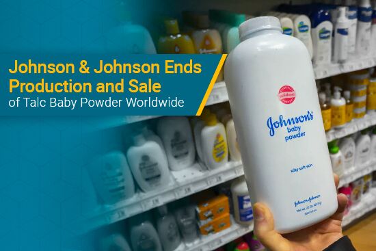 Johnson & Johnson Baby Powder ends worldwide