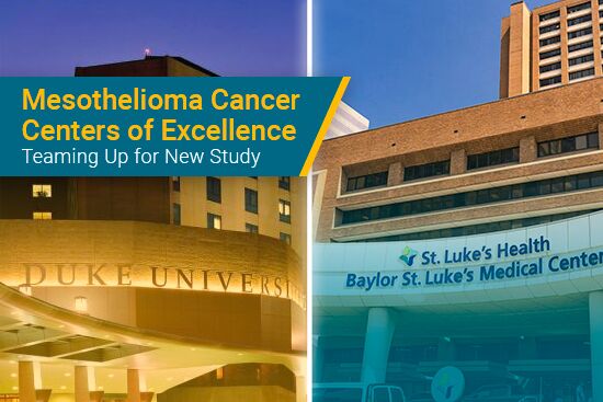mesothelioma cancer centers Duke and Baylor St. Luke's