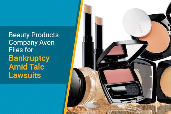 Avon beauty cosmetics brand files for bankruptcy due to cancer lawsuits