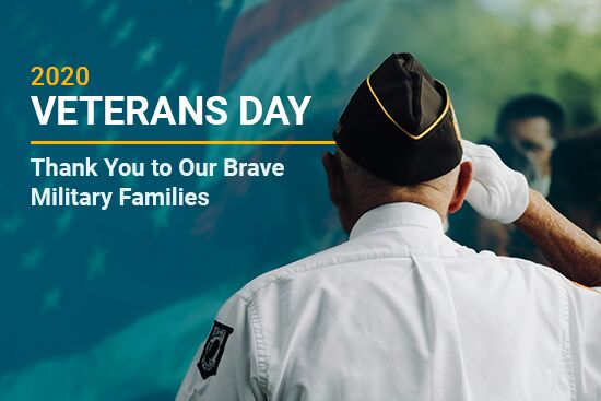 Veterans Day 2020: Thank You to Veterans and Their Loved Ones