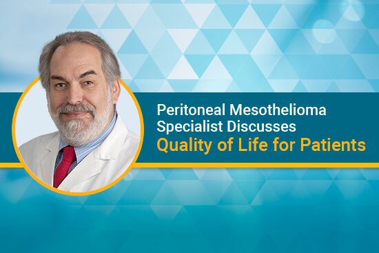 peritoneal mesothelioma doctor edward levine discusses quality of life