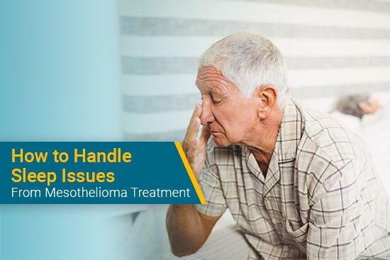 patient sleepy from mesothelioma