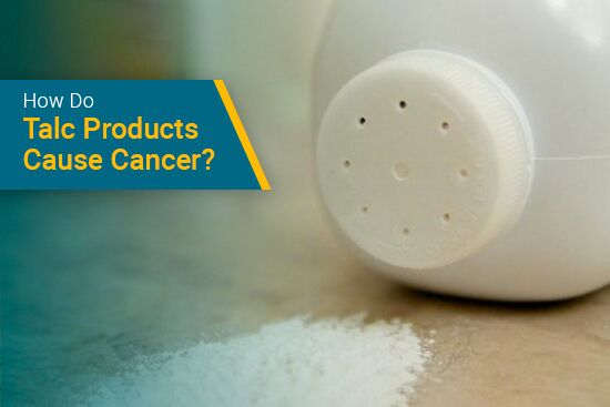 how do talc products cause cancer