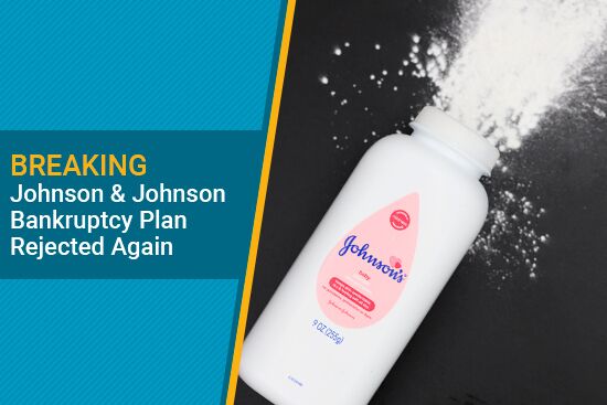 Johnson & Johnson bankruptcy plan rejected again