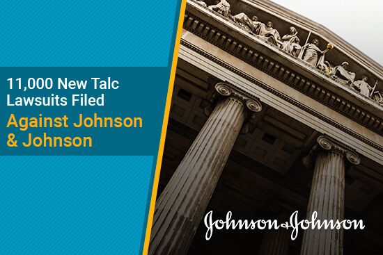 11,000 new lawsuits filed against johnson and johnson