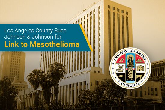 los angelas county sues johnson & johnson for link to mesothelioma
