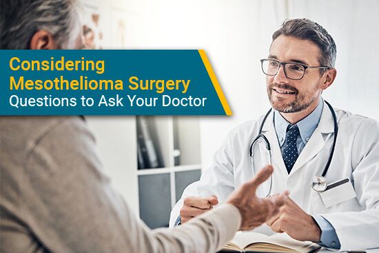 Doctor meets with cancer patient to answer questions